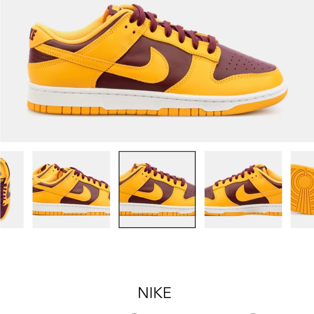 Nike dunk low retro Arizona state